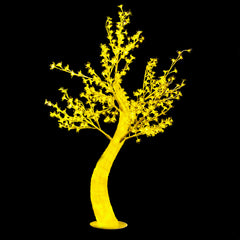 6' 72inch Artificial Acrylic Cherry LED Tree (Warm Light)