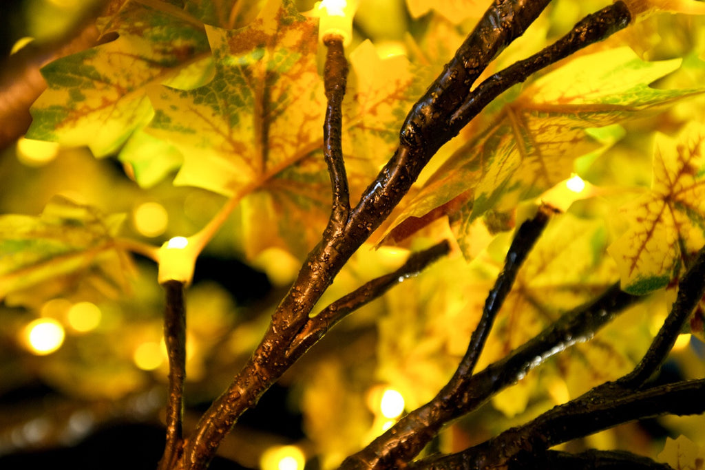 Bright Baum Inc. - 7 ft. Yellow Maple LED Tree