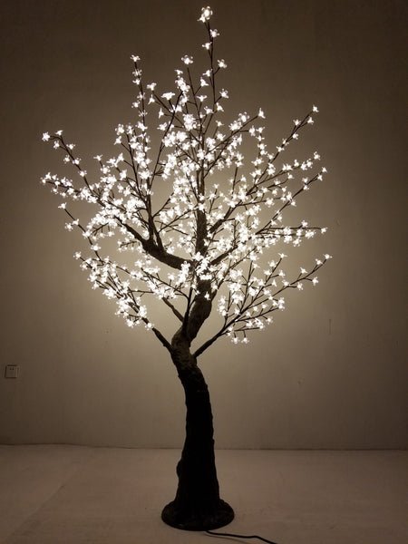 BrightBaum Artificial Tree Other Than Christmas Tree MORGAN - 7' Cherry (Warm White)