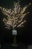 BrightBaum Artificial Tree Other Than Christmas Tree MORGAN - 7' Cherry (Warm White)