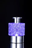 LED Reed Diffuser Clear Cut Glass Bottle with Base