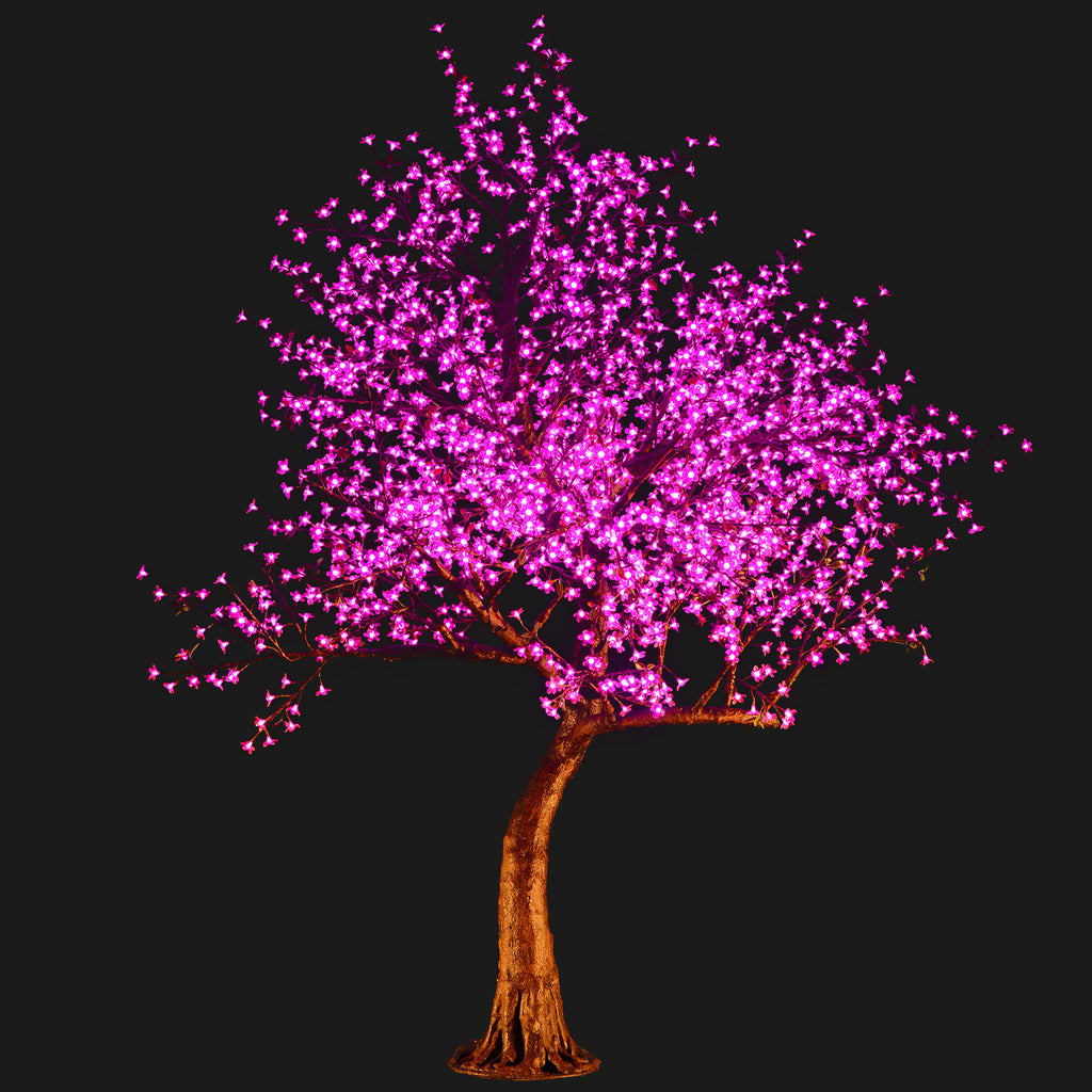 KENT - 9 ft. Pink LED Cherry Blossom Tree – Bright Baum Inc. – Bright ...