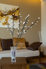 Artificial LED Branch Cotton Ball B-6002