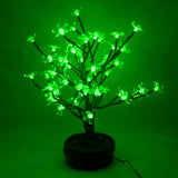 BrightBaum Artificial Flowers Cherry JUNO - 2' Bonsai (Color Shift Party Mode Remote)