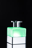 LED Reed Diffuser with Frosted Glass and Black Base