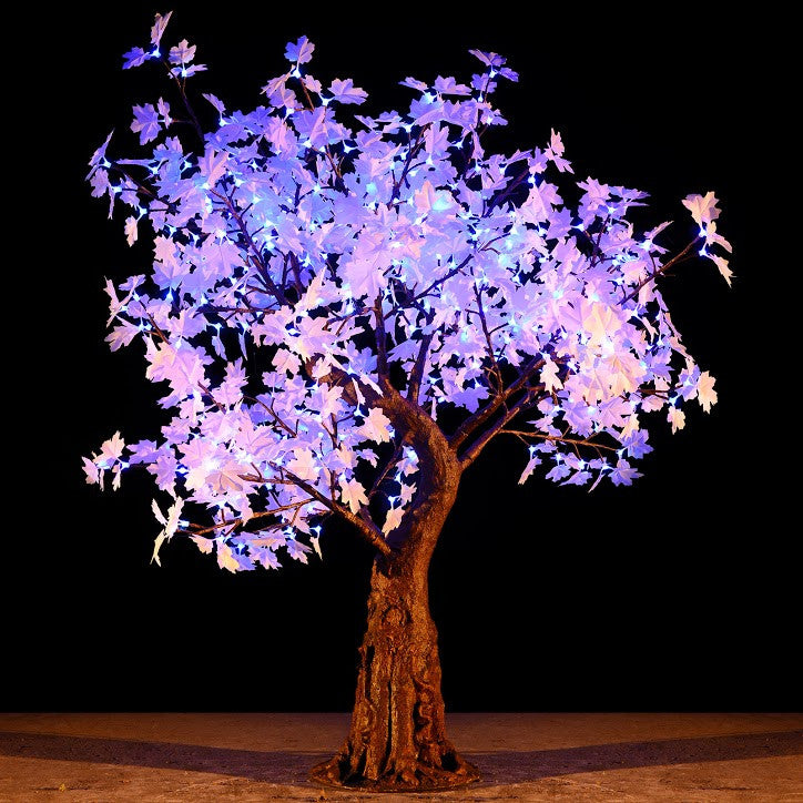Bright Baum Inc. - 4.8 ft. Color Changing LED Maple Tree